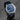 POLO SKELETON BLUE DIAL LEATHER STRAP (UNDATED)