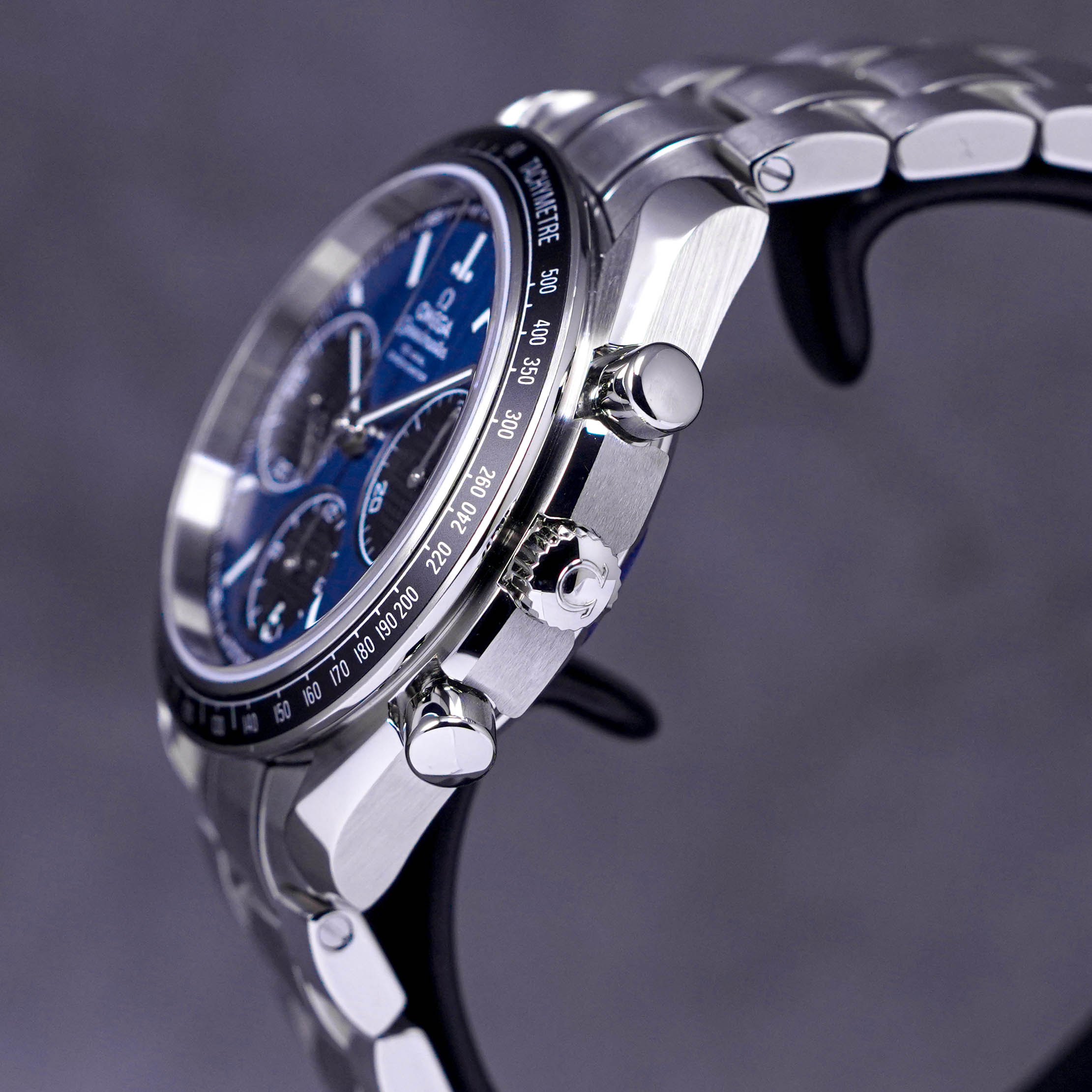 OMEGA SPEEDMASTER RACING BLUE DIAL (UNDATED) – Preownedwatch Indonesia